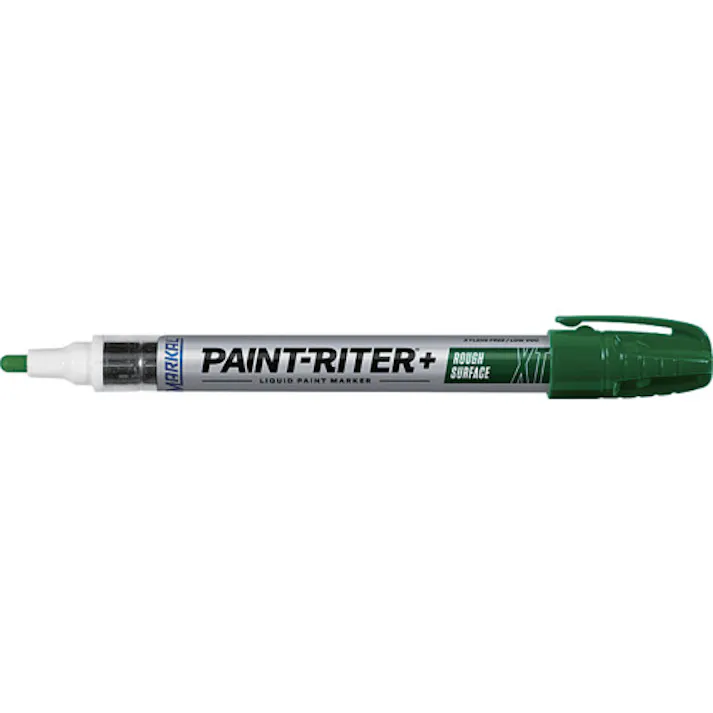 【CAINZ-DASH】LA-CO社 Markal 工業用マーカー 「PAINT-RITER+Rough Surface」 緑 97255【別送品】