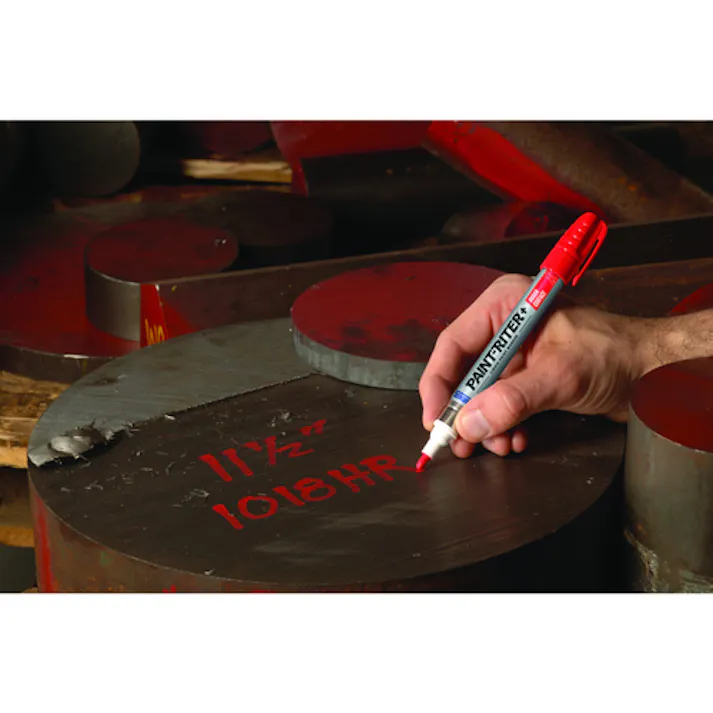 【CAINZ-DASH】LA-CO社 Markal 工業用マーカー 「PAINT-RITER+Rough Surface」 オレンジ 97256【別送品】