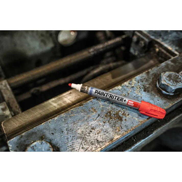 【CAINZ-DASH】LA-CO社 Markal 工業用マーカー 「PAINT-RITER+Rough Surface」 オレンジ 97256【別送品】