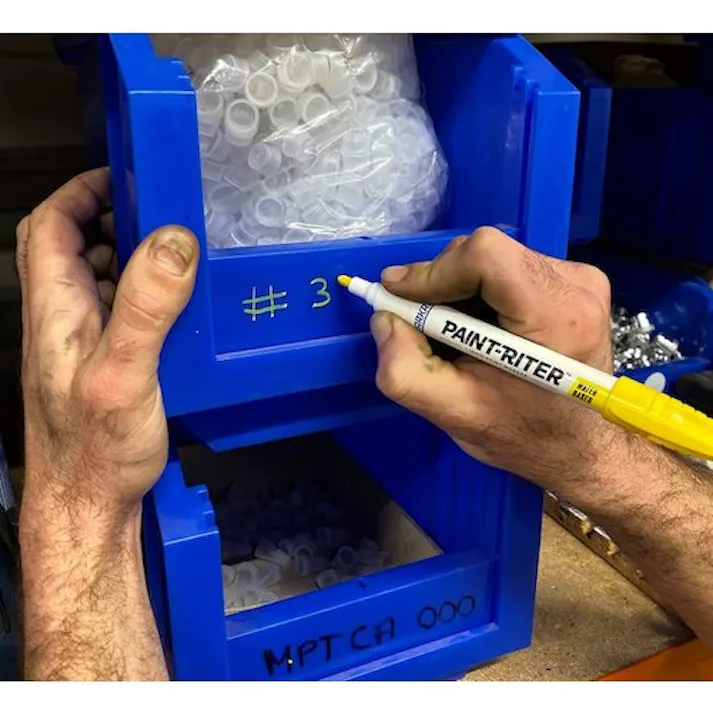 【CAINZ-DASH】LA-CO社 工業用水性マーカー PAINT-RITER 赤 97402【別送品】