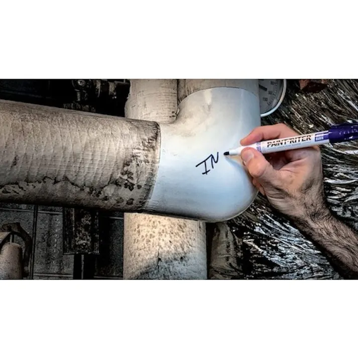 【CAINZ-DASH】LA-CO社 工業用水性マーカー PAINT-RITER 赤 97402【別送品】