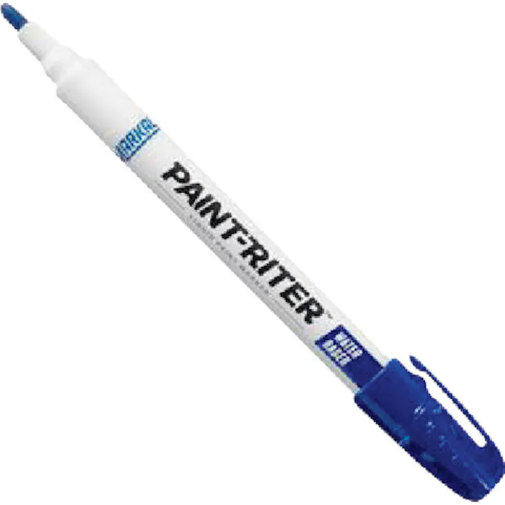 【CAINZ-DASH】LA-CO社 工業用水性マーカー PAINT-RITER 青 97405【別送品】