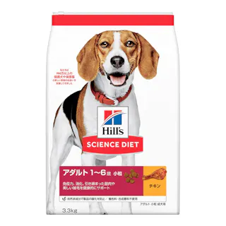 サイエンス・ダイエット アダルト(成犬用) 1~6歳 小粒 3.3kg