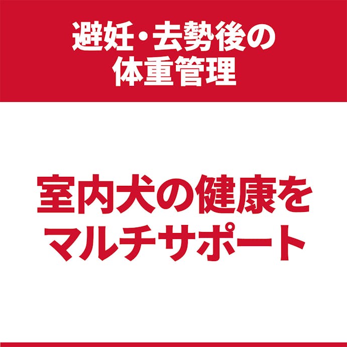 ヒルズ室内小型犬用 避妊・去勢後 2.5kg