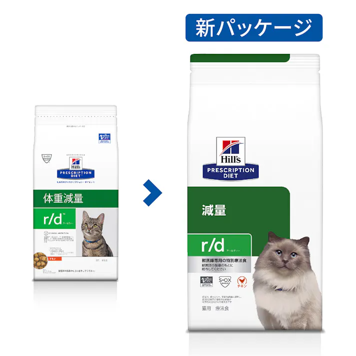 ヒルズ プリスクリプション・ダイエット 猫用 体重軽減 R/D チキン 4kg