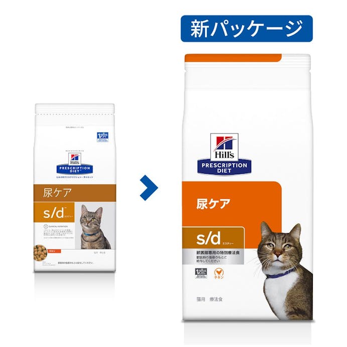 プリスクリプション・ダイエット 猫用 s/d 尿ケア 2kg