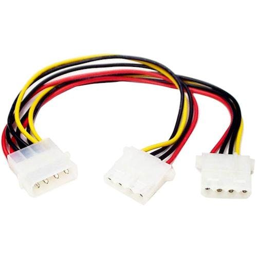 STARTECH.COM社 PC電源ケーブル/IDE分岐/LP4 - 2x LP4/23cm/4ピン/オス・メス PYO2L 接続ケーブル STARTECH.COM社 PC電源ケーブル/IDE分岐/LP4 - 2x LP4/23cm/4ピン/オス・メス PYO2L 接続ケーブル