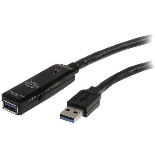 STARTECH.COM社 USBケーブル/A-A/10m/USB 3.0/アクティブ延長/オス・メス/BK USB3AAEXT10M USBケーブル STARTECH.COM社 USBケーブル/A-A/10m/USB 3.0/アクティブ延長/オス・メス/BK USB3AAEXT10M USBケーブル