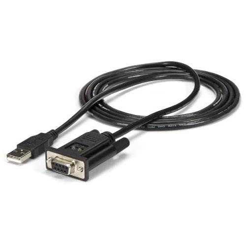 STARTECH.COM社 シリアル変換ケーブル/USB-A - RS232Cクロス/1.7m/921.6Kbps/BK ICUSB232FTN 変換アダプタ(ケーブル) STARTECH.COM社 シリアル変換ケーブル/USB-A - RS232Cクロス/1.7m/921.6Kbps/BK ICUSB232FTN 変換アダプタ(ケーブル)