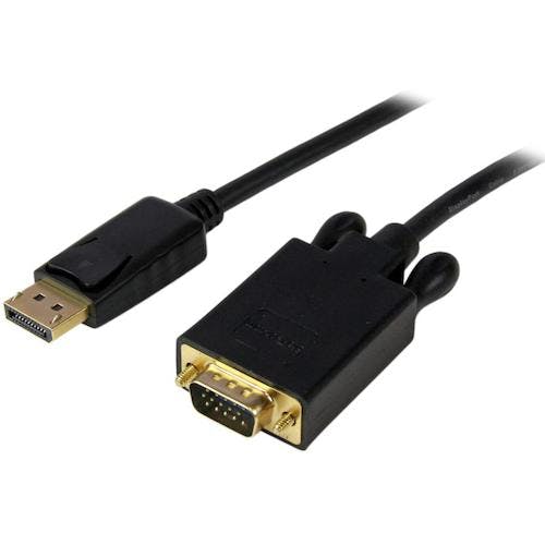 STARTECH.COM社 ディスプレイ変換ケーブル/DP - VGA/1.8m/1080p/アクティブ変換 DP2VGAMM6B ディスプレイケーブル STARTECH.COM社 ディスプレイ変換ケーブル/DP - VGA/1.8m/1080p/アクティブ変換 DP2VGAMM6B ディスプレイケーブル