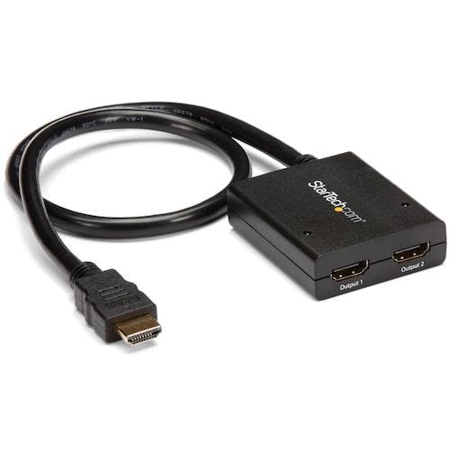 STARTECH.COM社 ビデオスプリッター/HDMI/1入力2出力/4K30Hz/USBパワー/7.1ch ST122HD4KU ビデオ分配器 STARTECH.COM社 ビデオスプリッター/HDMI/1入力2出力/4K30Hz/USBパワー/7.1ch ST122HD4KU ビデオ分配器