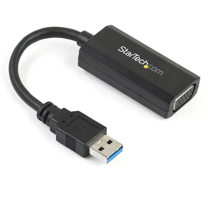 【CAINZ-DASH】STARTECH.COM社 ディスプレイアダプター/USB-A - VGA/USB 3.0/Win & Linux対応 USB32VGAV【別送品】