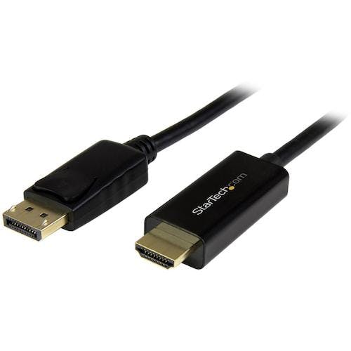 STARTECH.COM社 ディスプレイ変換ケーブル/DP 1.2 - HDMI 1.4/1m/4K30Hz/BK DP2HDMM1MB ディスプレイケーブル STARTECH.COM社 ディスプレイ変換ケーブル/DP 1.2 - HDMI 1.4/1m/4K30Hz/BK DP2HDMM1MB ディスプレイケーブル