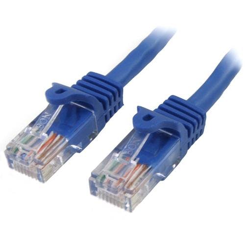 STARTECH.COM社 カテゴリ5e(CAT5e)LANケーブル/50cm/ブルー/ツメ折れ防止機構 45PAT50CMBL LANケーブル STARTECH.COM社 カテゴリ5e(CAT5e)LANケーブル/50cm/ブルー/ツメ折れ防止機構 45PAT50CMBL LANケーブル