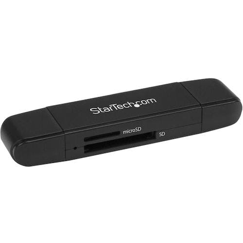 STARTECH.COM社 USBカードリーダー/USB-C & USB-A/SD & MicroSD/2スロット SDMSDRWU3AC USBハブ(ケーブル) STARTECH.COM社 USBカードリーダー/USB-C & USB-A/SD & MicroSD/2スロット SDMSDRWU3AC USBハブ(ケーブル)