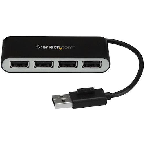 STARTECH.COM社 USBハブ/USB 2.0/USB-A - 4x USB-A/LAN/バスパワー/ブラック ST4200MINI2 USBハブ(ケーブル) STARTECH.COM社 USBハブ/USB 2.0/USB-A - 4x USB-A/LAN/バスパワー/ブラック ST4200MINI2 USBハブ(ケーブル)