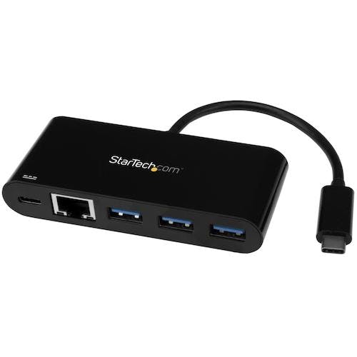 STARTECH.COM社 LANアダプター/USB-C/1x RJ45/10/100/1000 Mbps/3xUSB-A/PD US1GC303APD USBハブ(ケーブル) STARTECH.COM社 LANアダプター/USB-C/1x RJ45/10/100/1000 Mbps/3xUSB-A/PD US1GC303APD USBハブ(ケーブル)