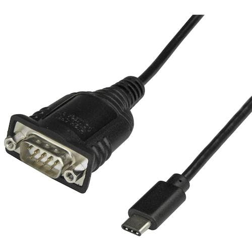 STARTECH.COM社 シリアル変換ケーブル/USB-C - RS232C/40cm/921.6Kbps/ブラック ICUSB232C 変換アダプタ(ケーブル) STARTECH.COM社 シリアル変換ケーブル/USB-C - RS232C/40cm/921.6Kbps/ブラック ICUSB232C 変換アダプタ(ケーブル)
