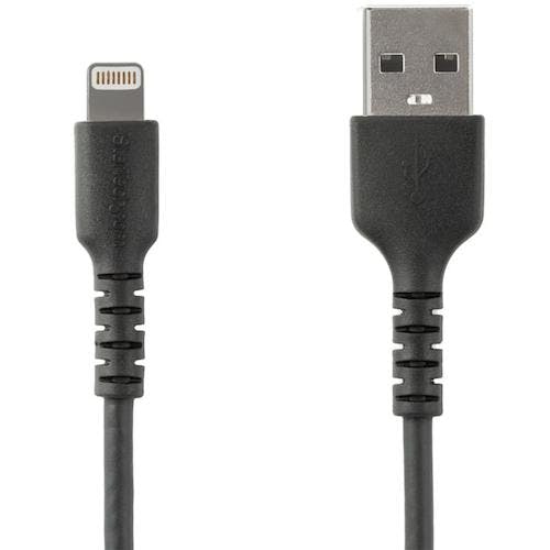 STARTECH.COM社 Lightningケーブル/USB-A/1m/高耐久アラミド/MFi認証/ブラック RUSBLTMM1MB 変換アダプタ(ケーブル) STARTECH.COM社 Lightningケーブル/USB-A/1m/高耐久アラミド/MFi認証/ブラック RUSBLTMM1MB 変換アダプタ(ケーブル)
