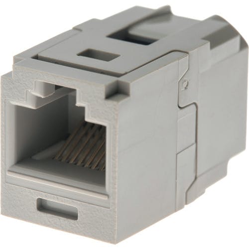 パンドウイットコーポレーション カテゴリ6 JJアダプタ(RJ45中継用ジャック) ライトグレー CC688IG 中継JJアダプター パンドウイットコーポレーション カテゴリ6 JJアダプタ(RJ45中継用ジャック) ライトグレー CC688IG 中継JJアダプター