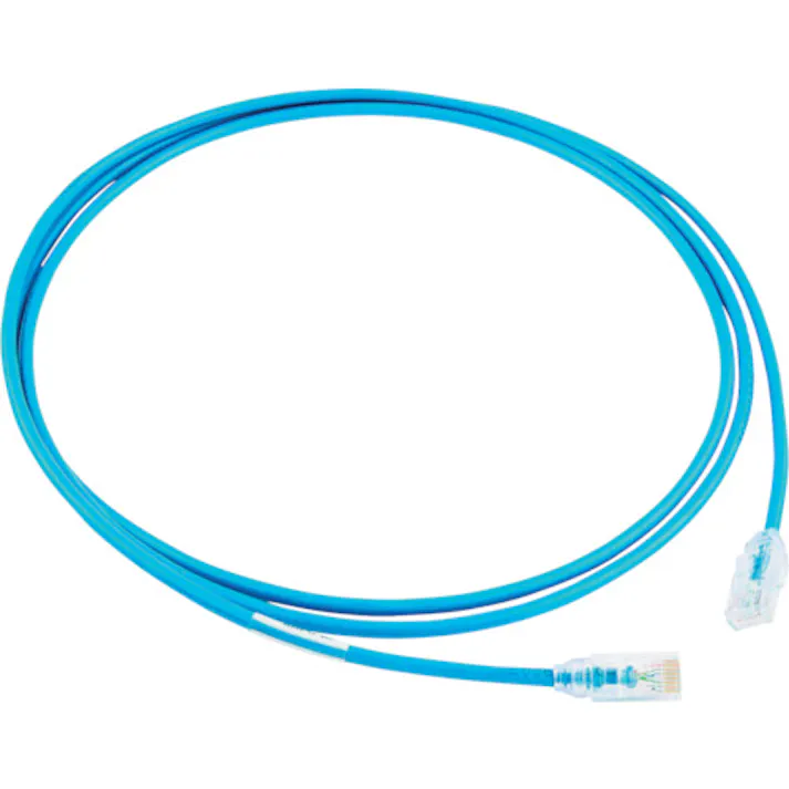 【CAINZ-DASH】パンドウイットコーポレーション カテゴリ6A細径パッチコード 2m 青 UTP28X2MBU UTP28X2MBU【別送品】