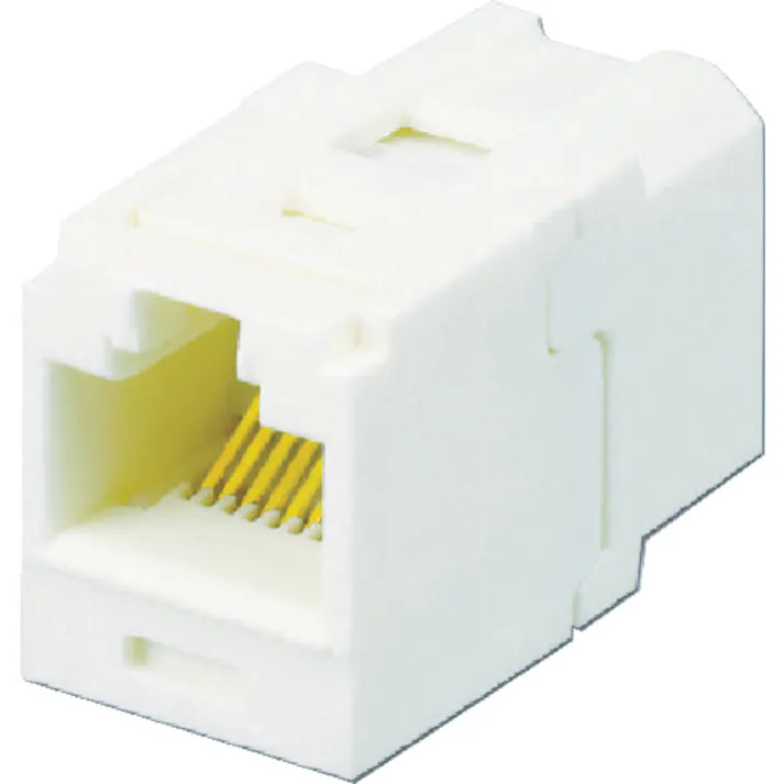 【CAINZ-DASH】パンドウイットコーポレーション カテゴリ6 JJアダプタ(RJ45中継用ジャック) オフホワイト CC688IW【別送品】