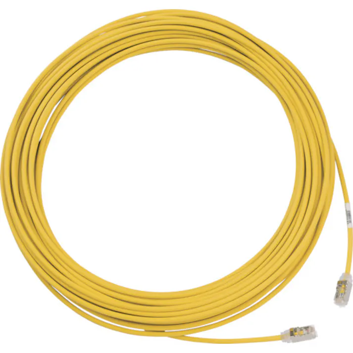 【CAINZ-DASH】パンドウイットコーポレーション カテゴリ6A細径シールドパッチコード 30m 黄 STP28X30MYL【別送品】