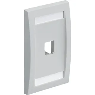 【CAINZ-DASH】パンドウイットコーポレーション 1ポート用フェースプレート CFPE1IWY【別送品】