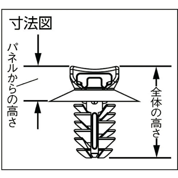 【CAINZ-DASH】パンドウイットコーポレーション アンブレラタイプ・ファーツリーマウント (100個入) PUM-049-C30【別送品】