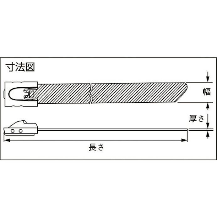 【CAINZ-DASH】パンドウイットコーポレーション ＭＬＴタイプ　フルコーティングステンレススチールバンド　ＳＵＳ３１６　赤　幅８．１ｍｍ　長さ３６３ｍｍ　５０本入り　ＭＬＴＦＣ４Ｈ－ＬＰ３１６ＲＤ MLTFC4H-LP316RD【別送品】