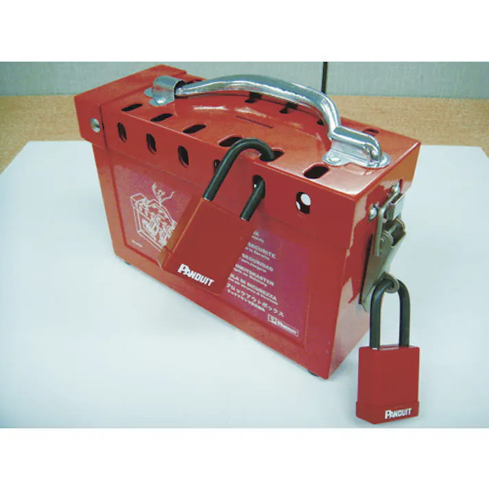 【CAINZ-DASH】パンドウイットコーポレーション グループロックアウト用ボックス (1個=1箱) PSL-GLBN【別送品】