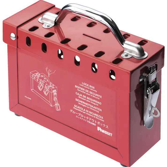 【CAINZ-DASH】パンドウイットコーポレーション グループロックアウト用ボックス (1個=1箱) PSL-GLBN【別送品】