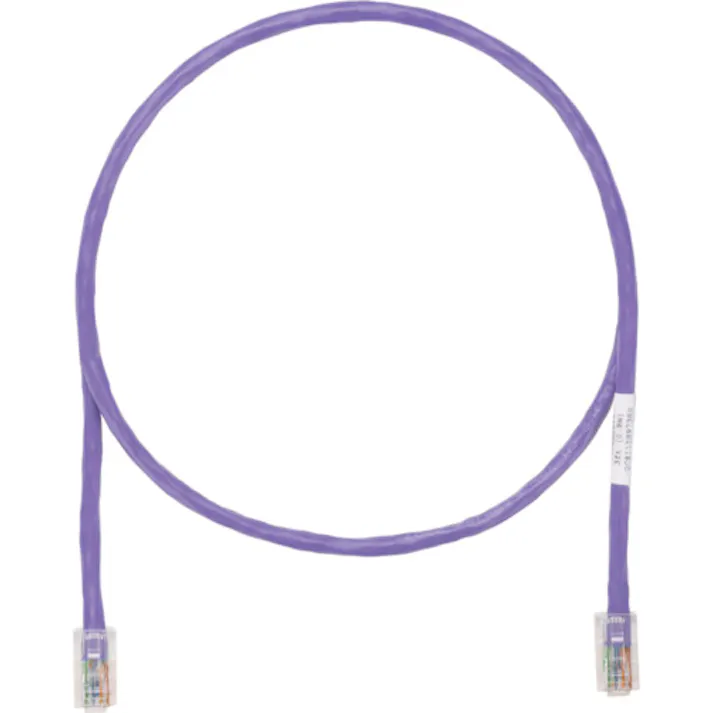 【CAINZ-DASH】パンドウイットコーポレーション カテゴリ5EUTPパッチコード 1m 紫 UTPCH1MVLY【別送品】
