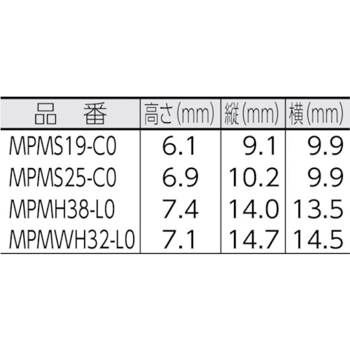 【CAINZ-DASH】パンドウイットコーポレーション コンクリート用押し込み型固定具　（１００個入） MPMS25-C0【別送品】