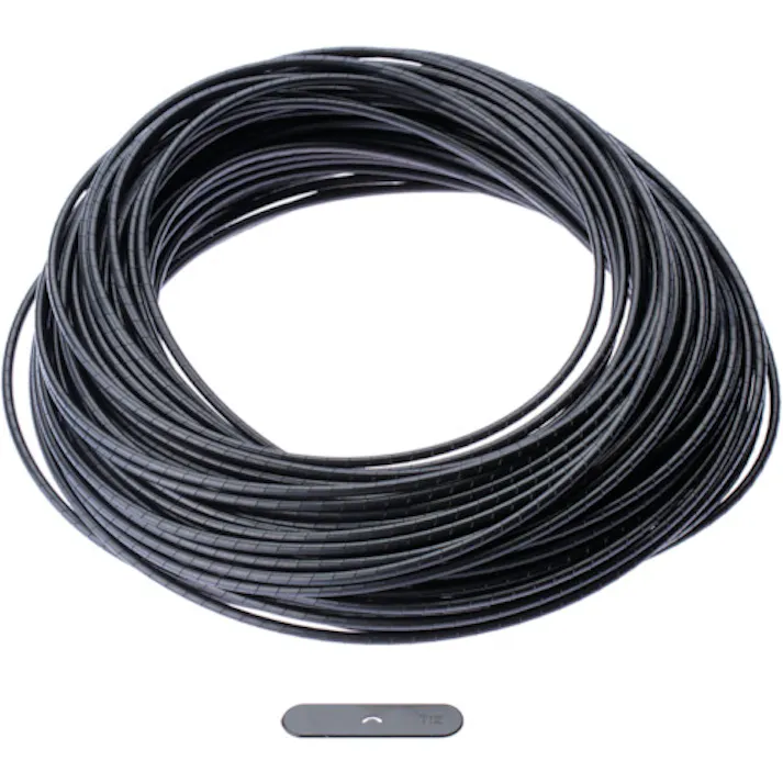 【CAINZ-DASH】パンドウイットコーポレーション スパイラルラッピング 耐候性ポリプロピレン 黒 T100P-C0【別送品】