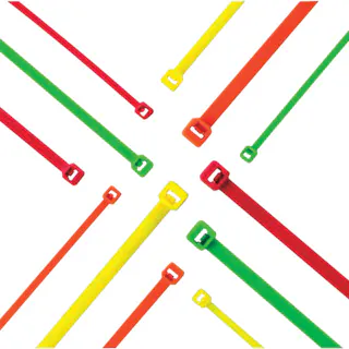 【CAINZ-DASH】パンドウイットコーポレーション ナイロン結束バンド 4.8×188×1.3 蛍光ピンク 1000本入 PLT2S-M59【別送品】