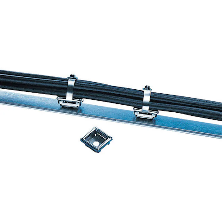 【CAINZ-DASH】パンドウイットコーポレーション 2方向挿入タイプ ステンレス固定具 (25個入) MTM2H-Q【別送品】