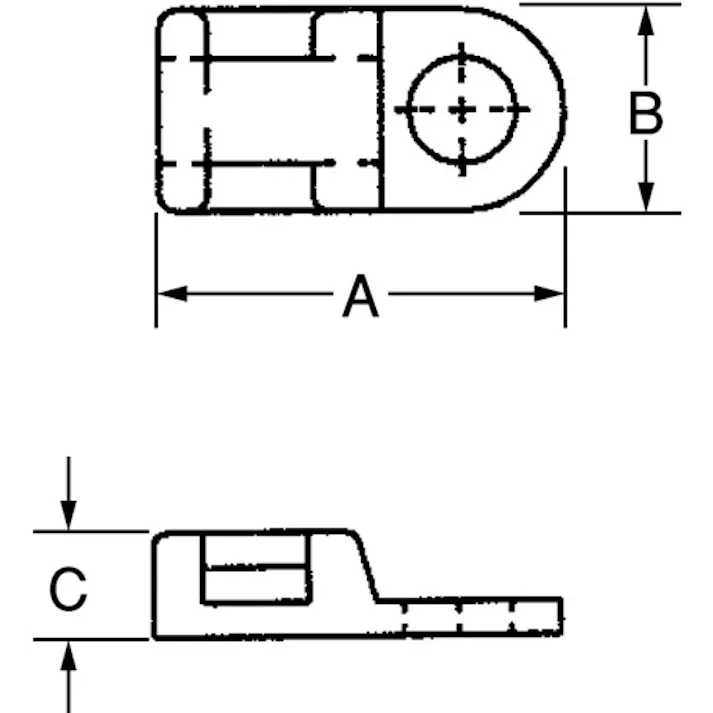 【CAINZ-DASH】パンドウイットコーポレーション スーパーグリップ専用タイアンカー ナチュラル (100個入) TASG1S8-C【別送品】