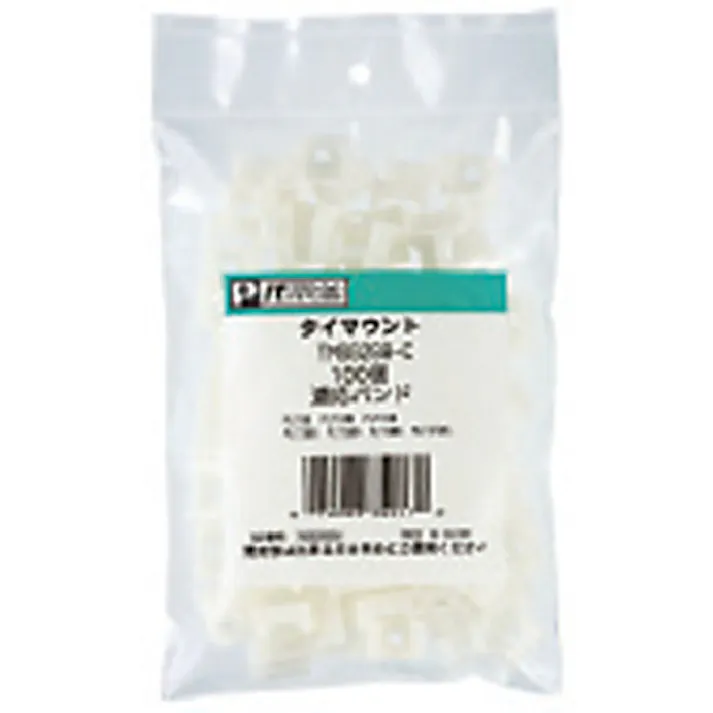 【CAINZ-DASH】パンドウイットコーポレーション スーパーグリップ専用タイマウント ナチュラル (100個入) TMSG2S8-C【別送品】