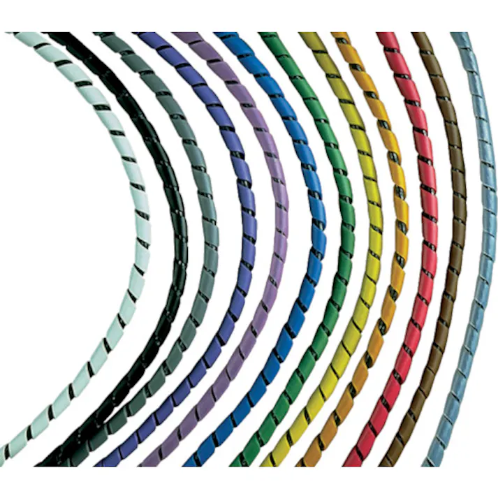 【CAINZ-DASH】パンドウイットコーポレーション スパイラルラッピング ポリエチレン 白 T50F-C10【別送品】