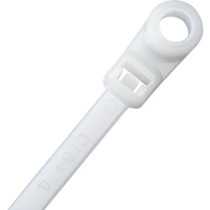 【CAINZ-DASH】パンドウイットコーポレーション ネジ止めタイプナイロン結束バンド ナチュラル (250本入) PLC2H-S25-TL【別送品】