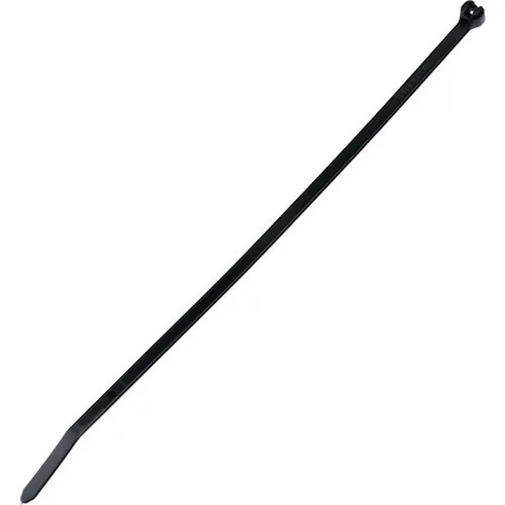 【CAINZ-DASH】パンドウイットコーポレーション ステンレス爪ロック式ナイロン結束バンド 耐候性黒 幅3.6mm 長さ363mm 100本入り BT4I-C0 BT4I-C0【別送品】