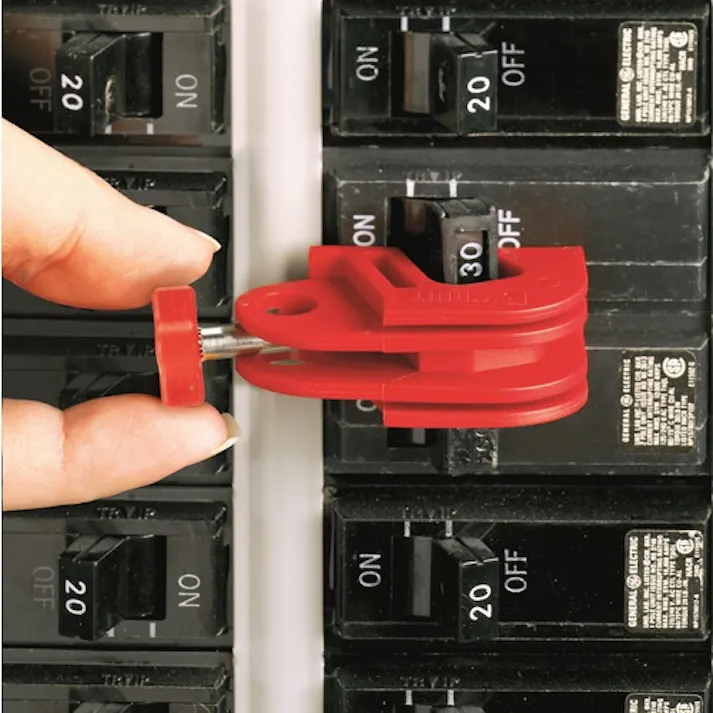 【CAINZ-DASH】パンドウイットコーポレーション ユニバーサルサーキットブレーカー用ロックアウト(トルグ付き) PSL-CBNT【別送品】