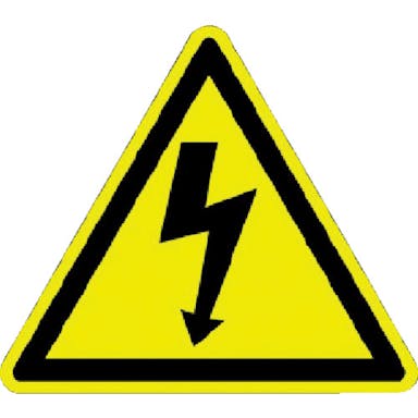 【CAINZ-DASH】パンドウイットコーポレーション ＩＳＯ警告ラベル　感電注意　（１００枚入） PESW-A-1Y【別送品】