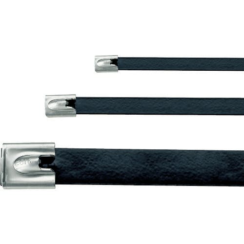 パンドウイットコーポレーション MLTタイプ フルコーティングステンレススチールバンド SUS316 黒 幅16.1mm 長さ434mm 50本入り MLTFC ケーブルタイ(ステンレス製) パンドウイットコーポレーション MLTタイプ フルコーティングステンレススチールバンド SUS316 黒 幅16.1mm 長さ434mm 50本入り MLTFC ケーブルタイ(ステンレス製)