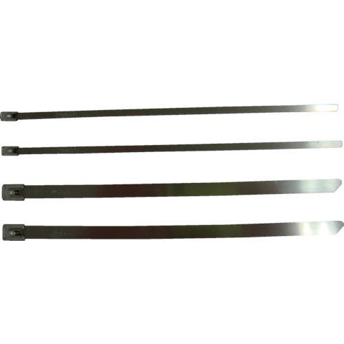 パンドウイットコーポレーション MLTタイプ 自動ロック式ステンレススチールバンド SUS304 幅4.6mm 長さ1250mm 25本入り MLT15S-Q ケーブルタイ(ステンレス製) パンドウイットコーポレーション MLTタイプ 自動ロック式ステンレススチールバンド SUS304 幅4.6mm 長さ1250mm 25本入り MLT15S-Q ケーブルタイ(ステンレス製)