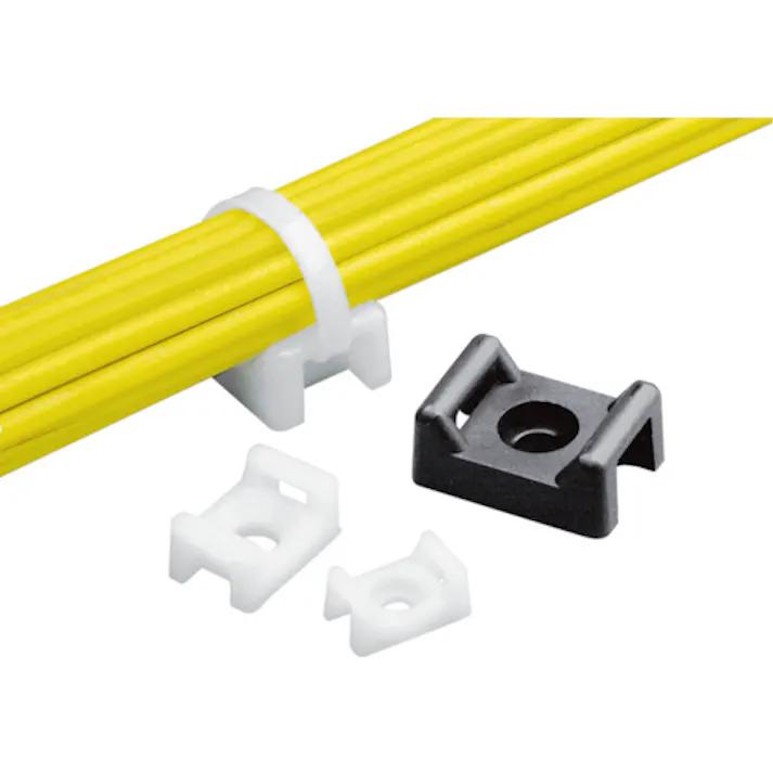 【CAINZ-DASH】パンドウイットコーポレーション タイマウント 難燃性白 (100個入) TM3S10-C69【別送品】