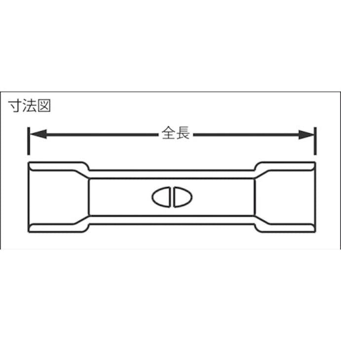 【CAINZ-DASH】パンドウイットコーポレーション 圧着端子　ビニル完全被覆付き突合せタイプ　（２５個入） BSV10X-Q【別送品】