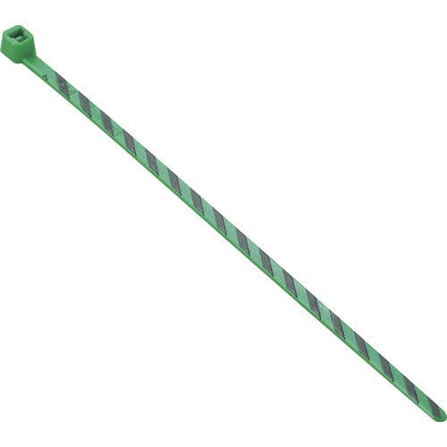 パンドウイットコーポレーション ストライプナイロン結束バンド 緑/黒 (50本入) PLT1M-L5-0 ケーブルタイ(屋内用) パンドウイットコーポレーション ストライプナイロン結束バンド 緑/黒 (50本入) PLT1M-L5-0 ケーブルタイ(屋内用)