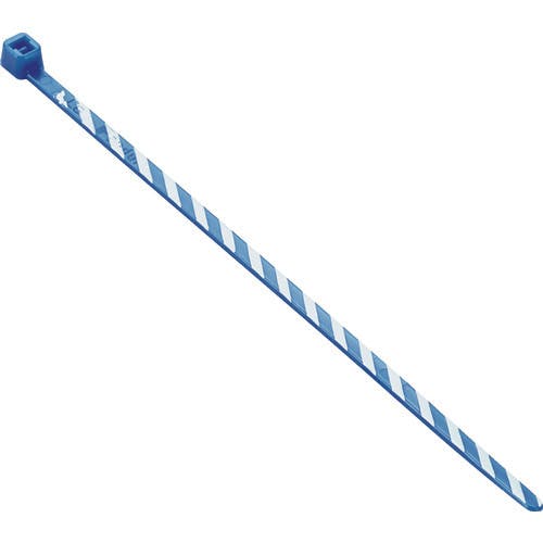 パンドウイットコーポレーション ストライプ結束バンド 青/白 (50本入) PLT1M-L6-10 ケーブルタイ(屋内用) パンドウイットコーポレーション ストライプ結束バンド 青/白 (50本入) PLT1M-L6-10 ケーブルタイ(屋内用)